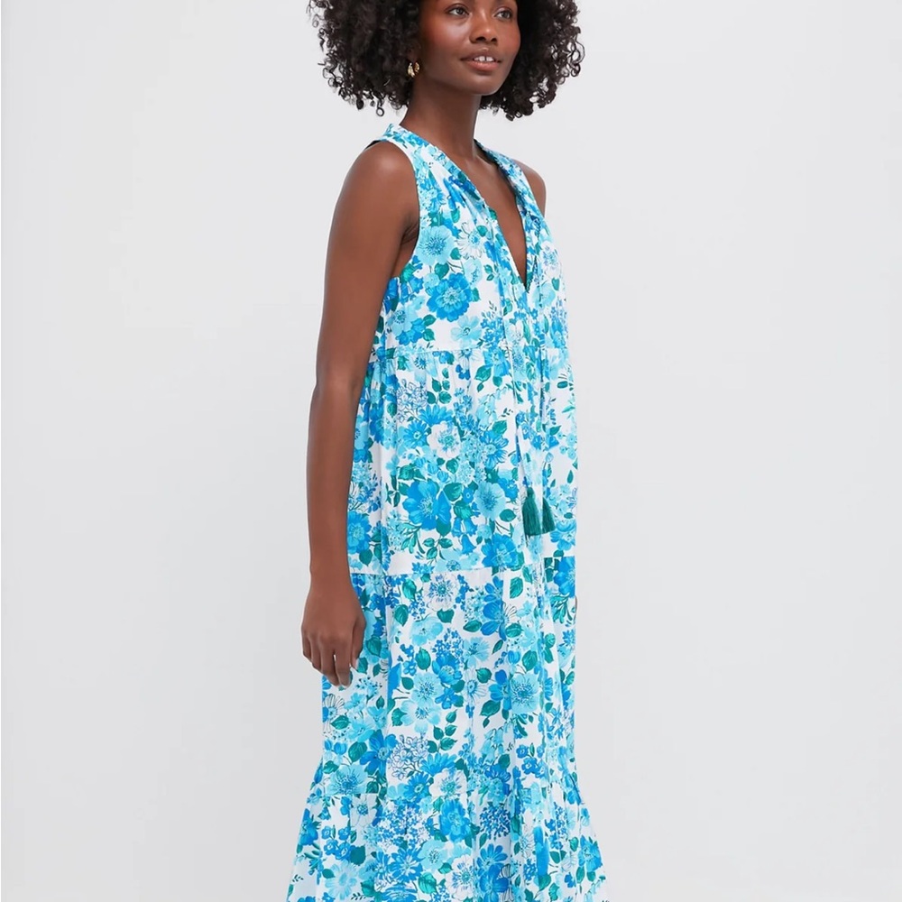 Tuckernuck Blooming Garden Salty Paloma Caftan - Picture 4 of 11